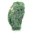 Cromidópsido en bruto sobre una base, piedra verde escandinava, 60 g