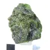Diópsido de cromo natural en bruto procedente de Finlandia sobre una base de 65 g. - 6
