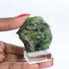Diópsido de cromo natural en bruto procedente de Finlandia sobre una base de 65 g. - 1