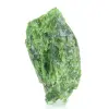 Cromidópsido crudo de Finlandia, mineral verde sobre una base, 60 g - 5