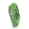 Cromidópsido crudo de Finlandia, mineral verde sobre una base, 60 g - 6