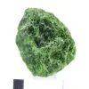 Cromodiópsido crudo sobre soporte, silicato verde de Finlandia, 60 g - 0