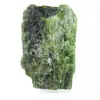 Cromidópsido en bruto de colección, piedra verde finlandesa, 65 g - 0