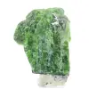 Cromodiópsido finlandés en bruto, mineral natural sobre una base, 55 g - 0