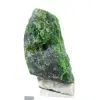Cromodiópsido finlandés en bruto, mineral natural sobre una base, 55 g - 3