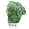 Cromodiópsido finlandés en bruto, mineral natural sobre una base, 55 g - 5