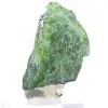 Cromodiópsido finlandés en bruto, mineral natural sobre una base, 55 g - 6