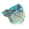 Ejemplar mineralógico de brochantita verde de Chile sobre una base. - 0