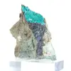 Brochantita en bruto de Chile - Cristales naturales sobre un soporte - 0
