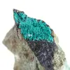 Brochantita en bruto de Chile - Cristales naturales sobre un soporte - 5