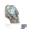 Piedra coleccionable de brochantita en bruto de Chile sobre una base. - 3