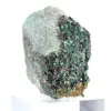 Brochantita en bruto de Chile - Muestra científica sobre pedestal - 2