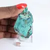 Mineral de brochantita en bruto de Chile sobre una base. - 1