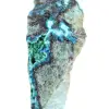 Mineral de brochantita en bruto de Chile sobre una base. - 5
