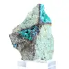 Brochantita auténtica de Chile - Cristales sobre ganga - 2