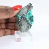 Muestra de mineral brochantita en bruto de Chile sobre base. - 1