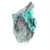 Muestra de mineral brochantita en bruto de Chile sobre base. - 0