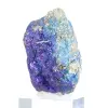 Chalcopyrite du Mexique sur socle, spécimen aux irisations naturelles - 2