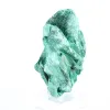 Malaquita sedosa del Congo-Kinshasa, mineral de colección sobre peana - 1