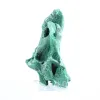 Malaquita sedosa del Congo-Kinshasa, mineral de colección sobre peana - 2
