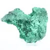 Ejemplar de malaquita en fibras verdes del Congo, expositor acrílico - 4