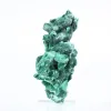 Alta malaquita fibrosa de la RDC sobre peana, piedra de colección - 3