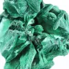 Alta malaquita fibrosa de la RDC sobre peana, piedra de colección - 6