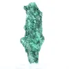 Columna de malaquita fibrosa del Congo, ejemplar sobre peana acrílica - 2
