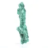 Columna de malaquita fibrosa del Congo, ejemplar sobre peana acrílica - 3