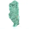 Columna de malaquita fibrosa del Congo, ejemplar sobre peana acrílica - 4