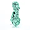 Malaquita fibrosa del Congo, piedra de colección de brillo satinado - 2