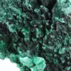 Malaquita del Congo de estructura fibrosa, ejemplar mineral sobre peana - 5