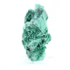 Malaquita densa de fibras compactas del Congo, mineral sobre acrílico - 2