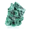 Malaquita densa de fibras compactas del Congo, mineral sobre acrílico - 4