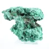 Bloque robusto de malaquita fibrosa del Congo, decoración mineral - 0