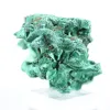 Bloque robusto de malaquita fibrosa del Congo, decoración mineral - 1