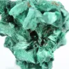 Bloque robusto de malaquita fibrosa del Congo, decoración mineral - 5