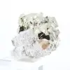 Ejemplar de pirita del Perú con cristales octaédricos dorados. - 7