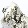 Ejemplar de pirita del Perú con cristales octaédricos dorados. - 8
