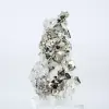 Pirita de Perú en formas octaédricas – Mineral de colección sobre una base - 1