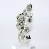 Pirita de Perú en formas octaédricas – Mineral de colección sobre una base - 3