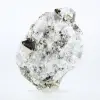 Pirita octaédrica natural – grupo cristalino peruano - 1