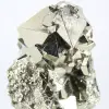 Pirita octaédrica de Perú, piedra de colección en bruto - 6