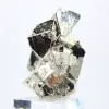Mineral de pirita octaédrica de Perú para coleccionistas. - 2