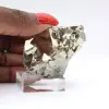 Piedra de pirita octaédrica natural – Origen: Perú - 6