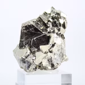 Piedra de pirita octaédrica natural – Origen: Perú