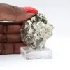 Pirita octaédrica auténtica de Perú – Pieza de exhibición - 6