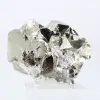 Pirita geométrica de Perú: cristales octaédricos sobre una base. - 0