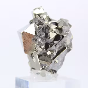 Muestra mineralógica de pirita octaédrica de Perú