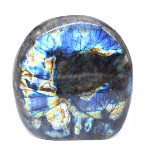 Forma Libre de Labradorita de Madagascar - Objeto Decorativo Mineral